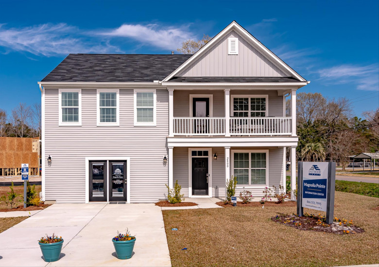 Wilmington 7046 Model Home at Magnolia Pointe Front on Slab